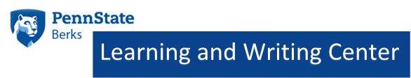Penn State Berks: Writing and Learning Centers Logo
